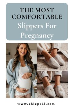 Discover The Best Comfortable Slippers For Pregnancy to Support Your Feet. Maternity Slippers and House Shoes For Pregnant Women. Shoes For Pregnant Women, Shoe Hacks, Shoes Hack, Comfortable Slippers, Foot Care, House Shoes, Care Tips, Pregnant Women, Nice Shoes