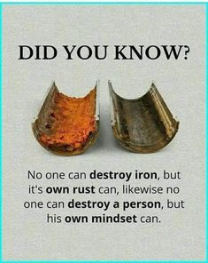 there are two pieces of metal with the words did you know?