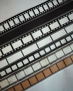 film strips are stacked on top of each other