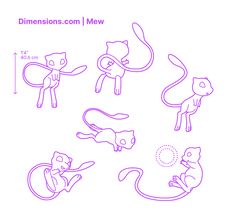 the instructions for how to draw cartoon cats