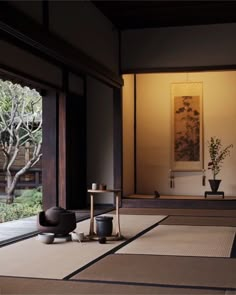 Japanese Interior Design Living Room, Japanese Living Room Decor, Japanese Living Rooms, Korean Bedroom, Japanese Living, Modern Japanese Interior, Zen Interiors