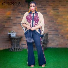 2023 New African Matching Set for Women Elegant Lady Evening Party Wear Design Nigeria Femme Shirt Pants 2 Piece Casual Outfits
https://s.click.aliexpress.com/e/_ExfYrRB Party Jeans, Elegant Lady, Clothing Summer, Shirt And Pants, Set For Women, Evening Party, Elegant Woman, Matching Sets, Two Pieces