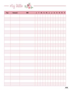 a printable baby shower checklist with pink flowers