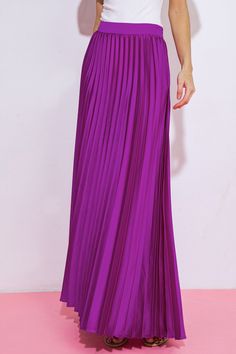 This WONDERFIL WISHES SATIN MAXI SKIRT offers a sophisticated look. Crafted with solid satin, it features a full pleated, floor-length cut and a side zipper closure for an easy fit. Perfect for special occasions! Details Self: 100% Polyester Lining: 100% Polyester Size & Fit - Model is 5`8" And Wearing Size Small - Measurements Taken From Size Small - Approx. Length: 45" Party Maxi Skirt With Folds, Satin Floor-length Skirt For Spring, Floor-length Satin Skirt For Spring, Spring Floor-length Satin Skirt, Formal Floor-length Bottoms For Spring, Spring Pleated Maxi Skirt For Prom, Flowy Party Maxi Skirt With Folds, Flowy Accordion Pleated Maxi Skirt For Party, Pleated Wide-leg Party Skirt