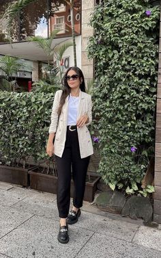 Semi Formal Outfits For Women, Semi Casual Outfit, Work Outfits Frauen, Fashionable Work Outfit