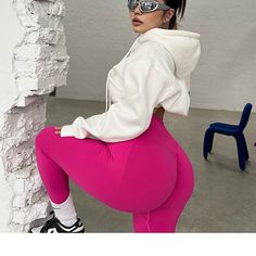 Size: S M L Color classification: blue rose red dark gray Market Year Season: Fall 2022 Thickness: Regular Material composition: polyethylene terephthalate (polyester) Money Sign, Long Leggings, Polyethylene Terephthalate, Autumn Sales, Red Dark, Fall 2022, Pink Leggings, Runway Models, Blue Rose