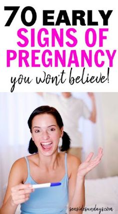 a woman holding a toothbrush with the words 70 early signs of pregnancy you won't believe