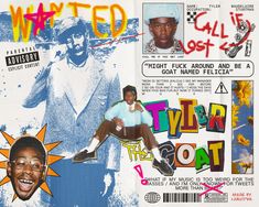 Tyler the creator aesthetic poster edit Music Zine, Alfabet Font, Desain Buklet, Art Appliqué, Arte Punk, Zine Design, Tyler The Creator, Arte Inspo, Magazine Layout