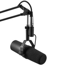 a microphone attached to a mic stand