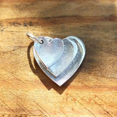 Heart Fingerprint, Fingerprint Heart, Cadeau Parents, Cleaning Silver Jewelry