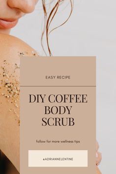 DIY coffee body scrub ☕️
Get that exfoliation and circulation going for smooth legs this summer!

+fresh coffee grounds
+melted coconut oil
+essential oils like: cypress, peppermint, and grapefruit

Mix together and scrub in the shower. Try and let sit for a few minutes before rinsing off. Silky smooth skin! 

Follow over on IG for more wellness tips @adriannelentine Smooth Legs, Coffee Body Scrub, Diy Coffee, Fresh Coffee, Smooth Skin