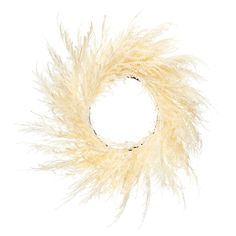 an image of a dried wreath on a white background