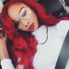 !fashion_deity ✨poshmark ambassador✨'s Closet (@fashion_deity) | Poshmark Black Women With Red Hair, Women With Red Hair, Red Bundles, Weave Hairstyles For Black Women, Red Weave Hairstyles, Layered Pixie Cut, Red Weave