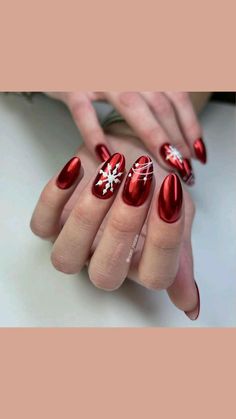 Manicure 2023, Christmas Nails Design, Christmas Nail Art Ideas, Hi Fashion, Blush Nails, Manicure Ideas, Manicures Designs, New Year's Nails, Christmas Nail Designs