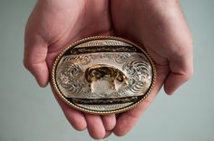 One of the many beautiful hand-crafted belt buckles offered in the #Stampede2014 #CSMercantile collection Beautiful Hand