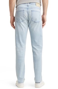 Stretch-cotton denim offers a flexible feel in stylish jeans with a versatile vibe. 34" inseam; 14" leg opening; 10" front rise 98% cotton, 2% elastane Machine wash, tumble dry Imported Stylish Jeans, Slim Fit Jeans, Fit Jeans, Stretch Cotton, Nordstrom Rack, Levi Jeans, Nordstrom, Slim Fit, Pants