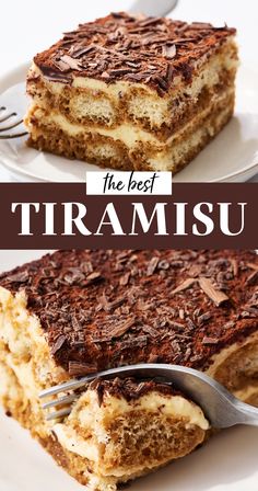 the best tirami cake recipe is made with only three ingredients and it's so delicious