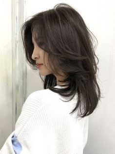 Hair Style Korea, Asian Short Hair, Asian Hair, Layered Haircuts