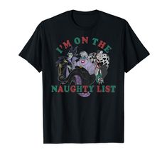 PRICES MAY VARY. Officially Licensed Disney Villains Apparel 19PRDV00010A-001 Lightweight, Classic fit, Double-needle sleeve and bottom hem Disney Villains, Disney Outfits, Branded T Shirts, Fashion Branding, Disney, T Shirt