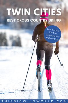 10 Best Twin Cities Cross Country Skiing Destinations. Discover the top cross country skiing locations for all ski levels, plus insider tips for a fun day out this winter in Minneapolis or St Paul. | cross country skiing in Twin Cities | cross country skiing Minnesota | cross country ski lessons Minneapolis | Twin Cities winter activities | things to do in the Twin Cities | #TwinCities #crosscountryskiing #Minnesota Cross Country Skiing, Minnesota, Travel Guide, Travel Guides