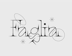 the word faslita written in black ink