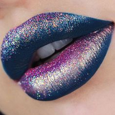 Lip Artwork, Anastasia Beverly Hills Liquid Lipstick, Lipstick Style, Cute Lipstick, Lip Art Makeup, Glitter Lipstick, Lipstick Designs, Ombre Lips, Best Lip Balm