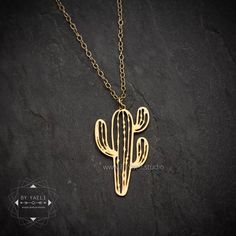 Cactus jewelry nature jewelry cactus necklace #jewelry #necklace @EtsyMktgTool #cactus #cactusjewelry #naturejewelry #cactusnecklace Cactus Jewelry, Succulent Jewelry, Cactus Necklace, Personalized Best Friend Gifts, Gold Bar Necklace, Solitaire Necklaces, Unique Jewelry Designs, Nature Jewelry, Bohemian Jewelry