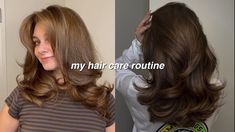 my hair care routine for healthy hair Routine For Healthy Hair, Healthy Hair Routine, Natural Hair Cuts, Haircare Routine, For Healthy Hair, Hair Tips Video, Curly Hair Routine, Hair Routine, Jenner Style