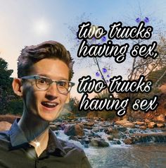 Neil Cicierega Cursed, No Reaction Pic, Two Trucks, No Reaction