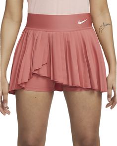 Make a statement on the court in this flowy skirt. The lightweight, stretchy design is crafted using layers of pleats that spin and flare while you run the court, while built-in shorts make sure you stay covered. Play at your best no matter what the game throws your way. Pleated Tennis Skirt, Tennis Skort, Tennis Clothes, Flowy Skirt, Tennis Skirt, The Court, Nike Tops, Skirt Length, Pleated Skirt