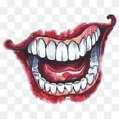 an open mouth with teeth and fangs on it, transparent background png clipart