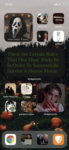 there are certain rules that one must abide by in order to successfully survive a horror movie