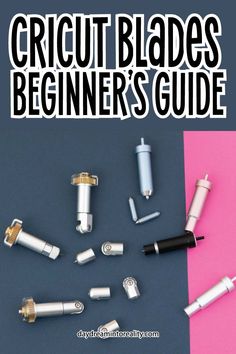 the cover of circuit blades beginner's guide, with several different types of attachments