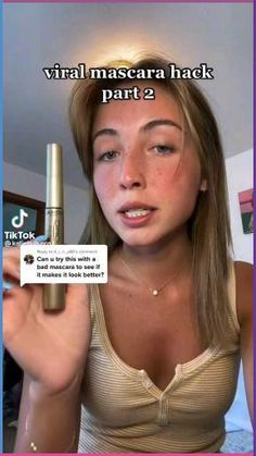 Link in bio Viral mascara hack # mascara # hack Best Nails 2023 Trends, Best Way To Do Mascara, Tiktok Mascara, Brown Mascara Look, Best Smudge Proof Mascara, Mascara Routine, Mascara Tutorial, Telescopic Mascara, Mascara Hacks