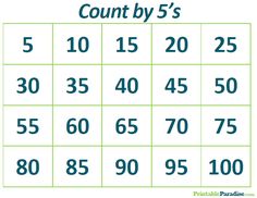 a printable counting game with the numbers 5 to 10