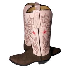 Lucchese 1883 Brown Pink Leather Western Cowgirl Cowboy Boots Women's Size 7 Retail Price: $399 Item Description: Don't Leave Home Without Those Lucchese Cowgirl Boots! They Are So Cozy, That You Won't Want To Take Them Off Your Feet. Feature: Upper: Leather Sole: Leather Shaft :12" Heel :1-1/4" Boot Opening: 13" Made In The Usa! Item Condition: Excellent Pre Owned Condition. About Lucchese Boot Company: Lucchese Was Established In San Antonio, Texas In 1883 By Sam Lucchese, Sr. Women Lucchese Boots, Pink Cowgirl Boots, Lucchese Boots, Pink Cowgirl, Cowgirl Cowboy, Boot Companies, Cowboy Boots Women, San Antonio Texas, Don't Leave