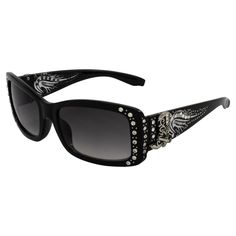 Global Vision Rodeo Queen Belle Women’s Fashion Sunglasses Black Frame w/ When traveling, you want a pair of stylish yet durable sunglasses that can survive a trip to the beach in your bag. You also want glasses that will keep you safe from UV rays. Meet the Rodeo Queen Belle by Global Vision - definitely the best sunglasses to travel with in style and comfort! A combination of classic and trendy designs that suits all face shapes. We can imagine wearing these pretty much everywhere, whether it’ Black Y2k Glasses, Y2k Sunnies, 2000s Accessories, Rhinestone Glasses, 2000s Sunglasses, Motorcycle Glasses, Bling Rhinestones, Best Sunglasses, Y2k Sunglasses