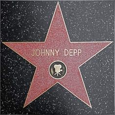 johnny depp's star on the hollywood walk of fame in los angeles, california