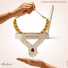 Your New Glamour now holds the same value as your Old Gold.  Full Return on Old Gold Exchange*  T&C Apply  #RelianceJewels #OldGoldExchange #Gold #Diamond #Jewellery Gold Jewelry Creative Ads, Makeup Gif, Festival Pics, People Png, Creative Jewelry Photography, Menu Designs, Jewellery Exhibition