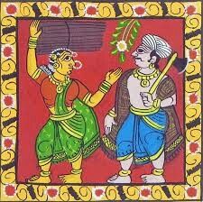 Jamini Roy, Folk Art Paintings, Indian Painting