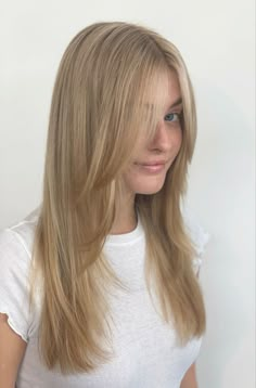 Hairstyles For Layered Hair, Blonde Hair Inspiration, Haircuts For Medium Hair, Haircuts Straight Hair, Long Blonde, Haircuts For Long Hair, Long Blonde Hair