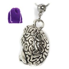 PRICES MAY VARY. [Hypoallergenic] 100% Stainless Steel Snake Chain Necklace will not fade or discolor. Also makes a great Halloween Bracelet Charms and goes with an Anatomical Heart Necklace. If you like Lungs Jewelry or Lung Jewelry you will love this Brain Pendant. If you like Anatomical Heart Necklaces for Women and a lung necklace you will love this Brain Jewelry. This is a Great Brain Necklace for Women or Neurologist and Psychology Necklace. Makes a Great Mindless Behavior Necklace that go Organ Jewelry, Psychology Necklace, Brain Jewelry, Anatomy Jewelry, Brain Necklace, Anatomical Brain, Anatomical Heart Necklace, Mindless Behavior, Behavior Analyst