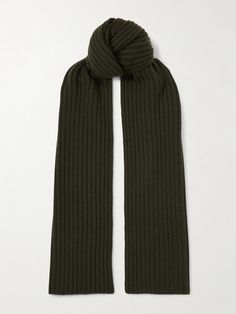 EXCLUSIVE AT NET-A-PORTER. Arch4 specializes in investment knitwear you'll return to year after year. This 'Nancy' scarf is spun from responsibly sourced cashmere and ribbed to enhance its chunky handle. Coordinate yours with a beanie and an oversized jacket in tonal shades. Matching Separates, Anita Ko, Winter Cardigan, Oversized Jacket, Shearling Jacket, Cashmere Scarf, Winter Wardrobe, Net A Porter, Jeans Dress