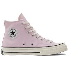 Shop Converse Chuck Taylor All Star 1970s High Top 'Light Pink' A11441C at KICKS CREW — your go-to for authentic, stylish sneakers. Whether for fashion, performance, or collection, find your perfect pair with us. Light Pink Converse, Light Pink Sneakers, Light Pink Shoes, Pink Collage, Converse Pink, Pink Converse, Fashion Performance, Pink Fits, Pink Sneakers