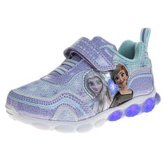 PRICES MAY VARY. DISNEY SHOES: These Frozen toddler girl shoes are an officially licensed girl’s footwear product. These Frozen toddler girls’ shoes are great for active little girls that love Elsa and Anna or any Disney cartoon characters. GIRLS LIGHT UP SHOES: Frozen shoes come in so many colors; Blue, purple, pink, white, silver with LED lights, they light up with every step. Elsa shoes are great for little girls to play like her favorite princesses, indoor or outdoor all day long. COMFORTABL Elsa Shoes, Frozen Shoes, Disney Cartoon Characters, Princess Toys, Light Sneakers, Disney Shoes, Light Up Shoes, Toddler Girl Shoes, Girl Shoes