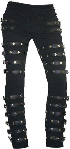 Amazon.com: Mens King Tour Bad Concert Metal Rock Costume Black Cotton Pants - Michael Pop Costume Men - Great for Men : Clothing, Shoes & Jewelry Leather Motorcycle Pants, 80s Party Outfits, Mens Leather Pants, Vintage Biker, Rock Outfits, Leather Pant, Mens Halloween Costumes