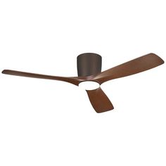 a brown ceiling fan on a white background