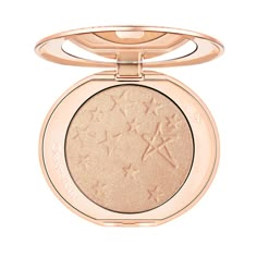 Sparkling champagne powder highlighter for glowing, lifted, younger looking skin! Charlotte Tilbury Glow, Brow Hacks, Charlotte Tilbury Pillow Talk, Lip Tips, Eye Tricks, Medium Skin Tone, Liquid Highlighter, Makeup Tricks, Lower Lashes