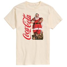 You can't go wrong this Holiday season with this, Men's CocaCola Vintage Santa T-shirt. You can't go wrong this Holiday season with this, Men's CocaCola Vintage Santa T-shirt. FEATURES Crewneck Short sleeveFABRIC & CARE Solid; cotton, Heather; cotton, polyester Machine wash Imported Size: XL. Color: Beige. Gender: male. Age Group: adult. Pattern: Graphic. Santa Tee, Vintage Santa, Shirt Fabric, Vintage Santas, Pattern Graphic, Men Short Sleeve, Coca Cola, Fabric Care, Short Sleeve Tee