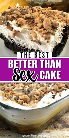 This better-than-sex cake is a complete dessert game changer! This dessert is so easy to make and everyone loves it! You can use a box mix or homemade cake for this poke cake! This dessert will be your family's new favorite recipe! This is a classic recipe that you can use at any event! It is perfect for parties, showers, and potlucks! Hersheys Chocolate Cake Recipe, Hershey Chocolate Cakes, Homemade Cake Recipes Chocolate, Crock Pots, Homemade Chocolate Cake, Cake Recipes From Scratch, Homemade Cake, Pineapple Upside Down Cake, Food Favorites